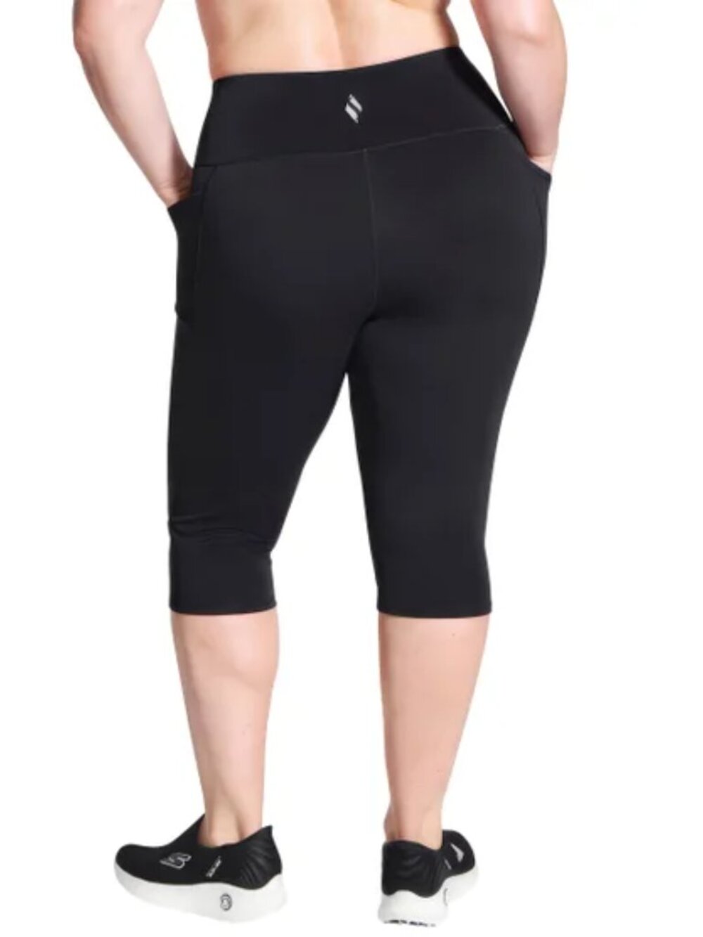 Skechers Capri Leggings | High Waisted Active | Athleisure | Black | XL | NWT - Picture 7 of 7